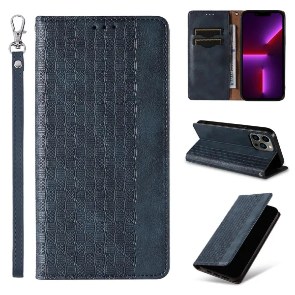 magnet strap case etui do iphone 13 pro max pokrowiec portfel + mini zdjęcie 3