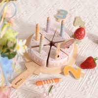 KREATYWNY TORT URODZINOWY Z DREWNA