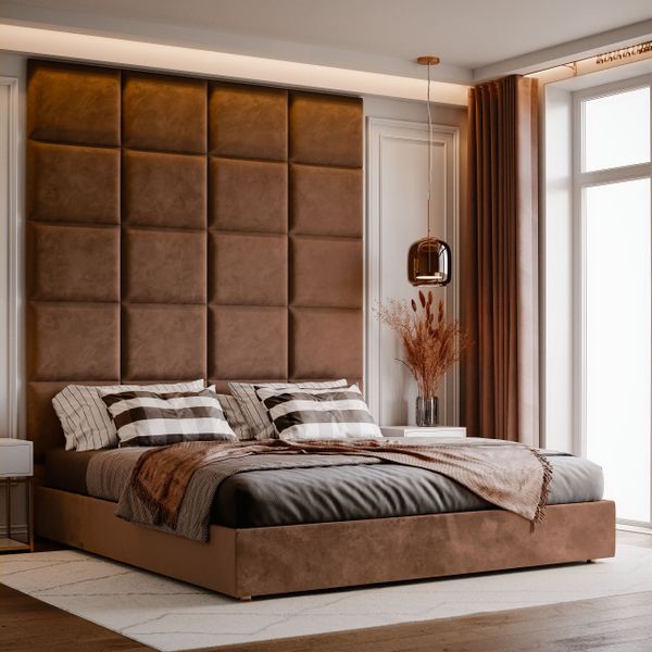 PANELE ŚCIENNE TAPICEROWANE 40cm x 30cm MAGIC VELVET 2299 zdjęcie 5