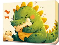 Obraz 50x40cm Uroczy Dinozaur