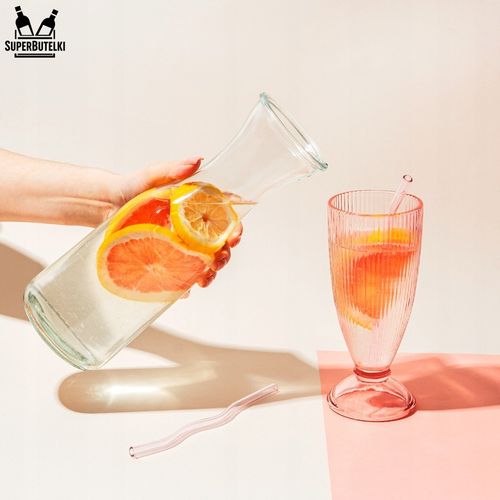 5 SZTUK KARAFKA DZBANEK NA WODĘ KARAFKI NA WODĘ SOKI LEMONIADĘ NAPOJE 1L na Arena.pl