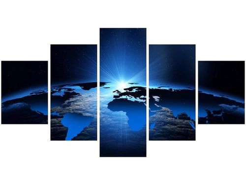 80CM 150CM OBRAZ 5 ELEM ŚCIENNY na Arena.pl