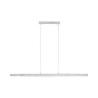 Wisząca lampa liniowa Luzi do salonu LED 13W 3000K aluminium