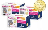 MamaDHA Premium+ DHA witaminy dla mamy 180 kaps.
