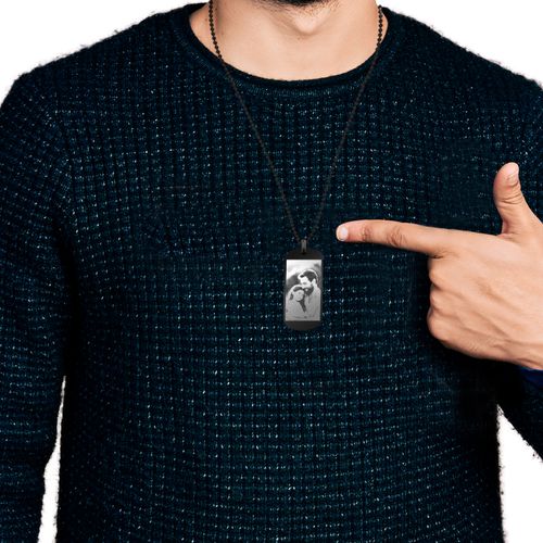 BRELOK nieśmiertelnik z GRAWEREM PREZENT dla taty DZIEŃ OJCA urodziny na Arena.pl