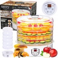 Suszarka do grzybów ziół i żywności 550W timer LCD