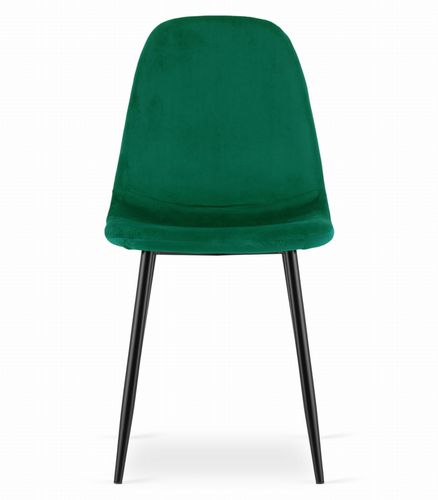 Krzesło COMO - ciemna zieleń aksamit x 2 na Arena.pl