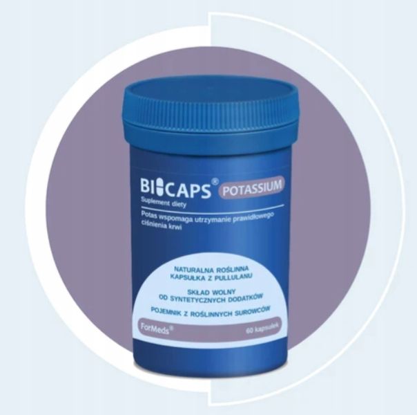 Potassium Bicaps 60 kapsułek ForMeds zdjęcie 3