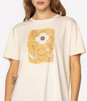 LEE COOPER T-shirt damski FLOWERS7 1145 SOLIT M