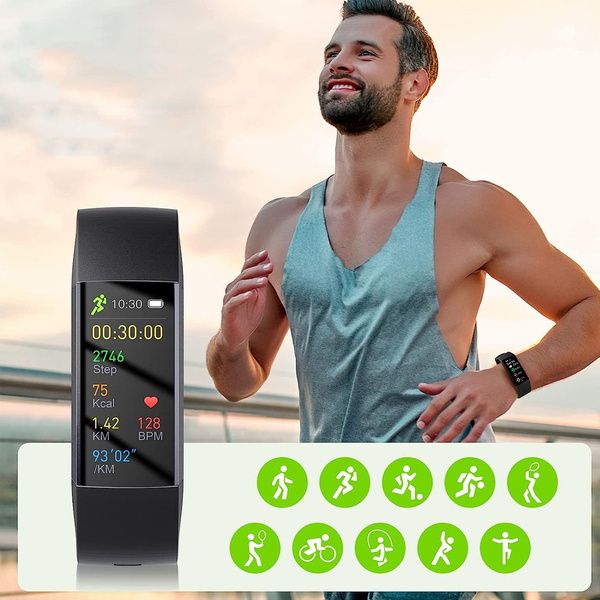 SMARTWATCH ZEGAREK PL MENU WODOODPORNY PULS C80 zdjęcie 4