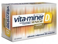 VITA-MINER SENIOR zestaw witamin i minerałów dla seniora 60 tabletek