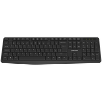 canyon klawiatura kb-w01 bezprzewodowa czarna