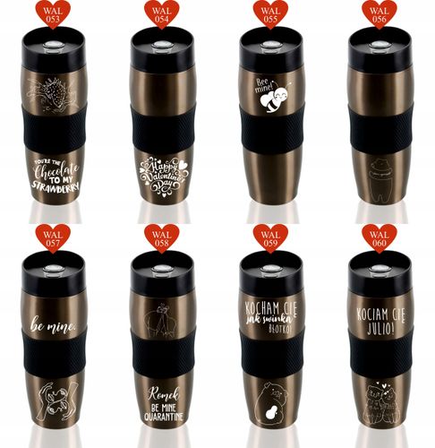 Kubek termiczny SUPER prezent na WALENTYNKI hit na Arena.pl