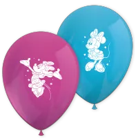 balony lateksowe minnie mouse 28 cm 8 szt.