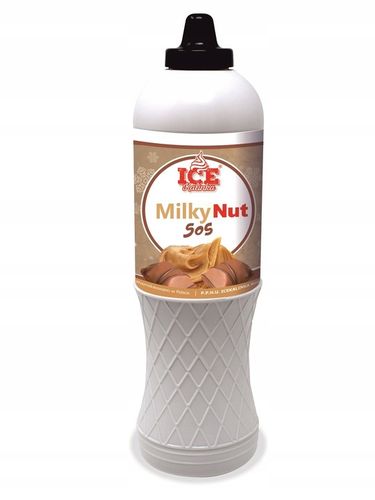 Polewa do lodów gofrów 1kg MILKY NUT bueno orzech Sos mleczno-orzechowy na Arena.pl