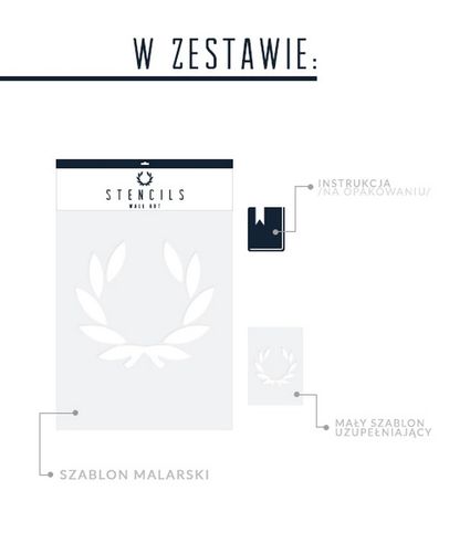 Szablon na ścianę Triangles na Arena.pl