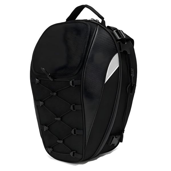 Plecak usztywniany na motor pokrowiec wodoodporny, paski do mocowania zdjęcie 8