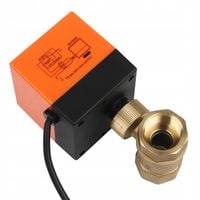 ELEKTROZAWÓR KULOWY 3/4 cal z siłownikiem 230V DN20 siłownik wody woda