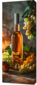 Obraz 40x100cm Bursztynowe Wino