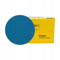2X KLINGSPOR KRĄŻEK ŚCIERNY SAMOPRZYCZEPNY 125mm PS36CK gr.60 50szt. TWARDE