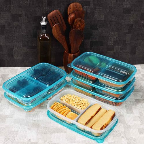 Pojemniki Na Żywność Z Przegródkami I Pokrywką 10S na Arena.pl