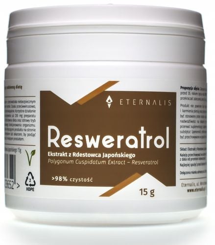 Resweratrol Resveratrol Rdest Japoński 15g proszek na Arena.pl