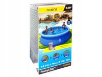 Basen rozporowy okrągły 76x300cm - Avenli - 3618L