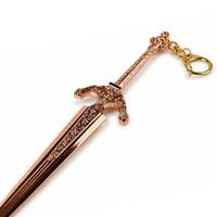Miquellan Knights Sword | 15 cm | Metal | Brelok Gamingowy | Elden Ring