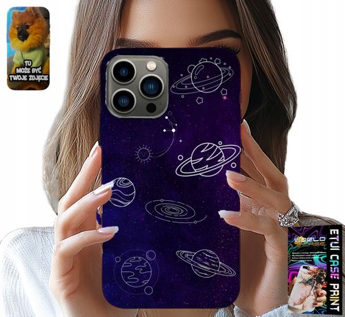 ETUI DO IPHONE 13 PRO - KOSMOS PLANETY GWIAZDY GALAKTYKA WZORY na Arena.pl