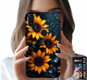 ETUI DO HUAWEI P SMART 2019 - SŁONECZNIKI, SŁONECZNIK, KWIECISTE WZORY