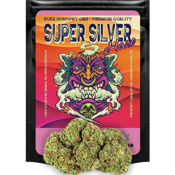 Susz konopny CBD Super Silver Haze Mocny 100 g zdjęcie 1