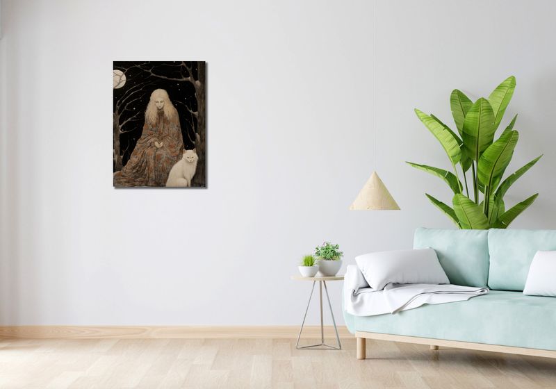 Obraz 50x70cm Stróżka Leśna zdjęcie 2