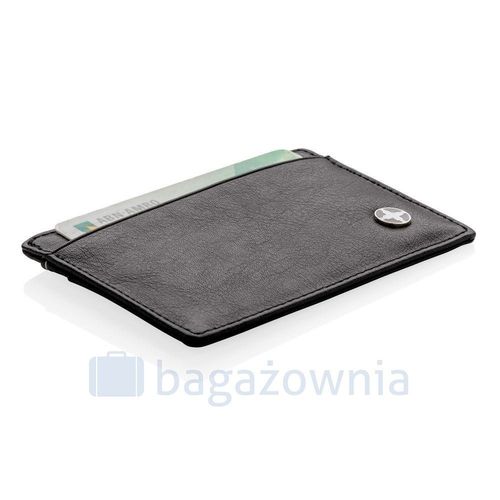 Etui na karty z ochroną RFID Czarne na Arena.pl