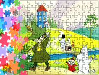 Puzzle tradycyjne Muminki