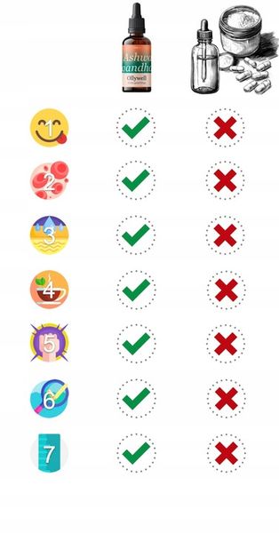 Polska Witania ospała Ashwagandha Ollywell Krople Silny ekstrakt Adaptogen zdjęcie 7