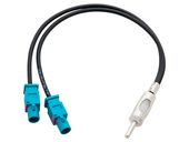 Samochodowy Adapter antenowy Ford 2xFAKRA(M)-wtyk DIN
