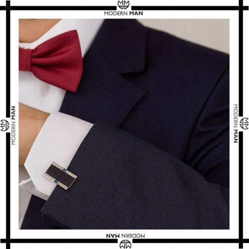 Spinki do Mankietów Eleganckie Spinki do Koszuli+ Pudełko Prezent dla Niego na Arena.pl