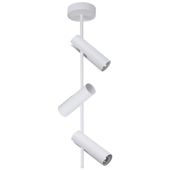 Sufitowa LAMPA natynkowa LEDA 33102 Sigma metalowa OPRAWA regulowane tuby plafon biały