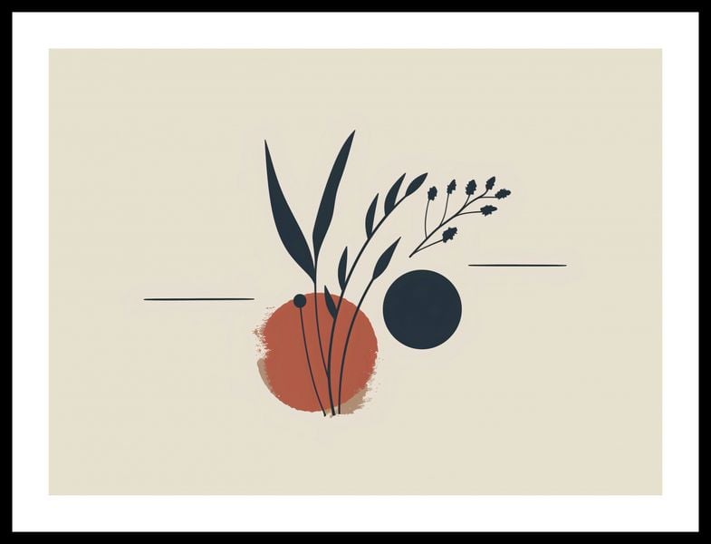 Plakat 55x40cm Botaniczna Barwa zdjęcie 3