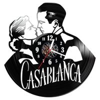 Zegar ścienny z płyty winylowej Casablanca 49.14