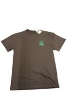 Koszulka z nadrukiem LEGACY STUDIOS męska brązowa rozmiar XS