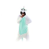 Niebieski jednorożec Kigurumi Onesie dres piżama kombinezon M