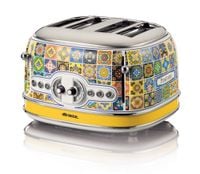 Toster Ariete 156 Positano 1600W 4 grzanki 6 poziomów opiekania Tacka
