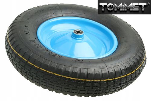 KOŁO KÓŁKO DO TACZKI TACZEK WÓZKA 4.80/4.00-8 2PR + OŚKA na Arena.pl