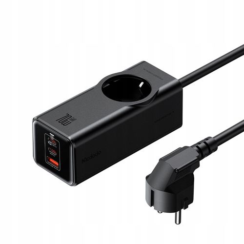 MCDODO Ładowarka sieciowa GAN Typ C z 4x USB-C, 70W, czarna na Arena.pl