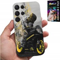 ETUI DO SAMSUNG GALAXY S23 Ultra - MOTOR MOTOCYKLE FAN WIELE WZORÓW PLECKÓW