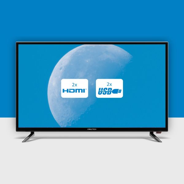 Telewizor 32" Cabletech DVB-T2 H.265 HEVC 3xHDMI 2xUSB zdjęcie 13