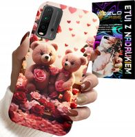 ETUI DO XIAOMI REDMI 9T - MISIE, LOVE YOU, SERCA WIELE WZORÓW CASE