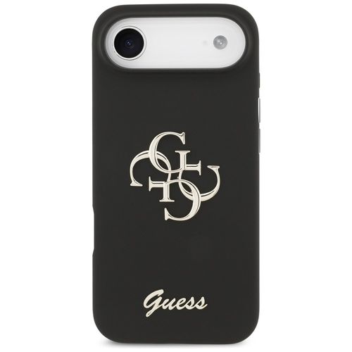 Etui Guess Silicone Big 4G Script do iPhone Air czarny na Arena.pl