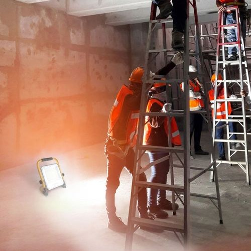 Halogen LED Roboczy Budowlany 50W = 400W Naświetlacz Przenośny na Arena.pl